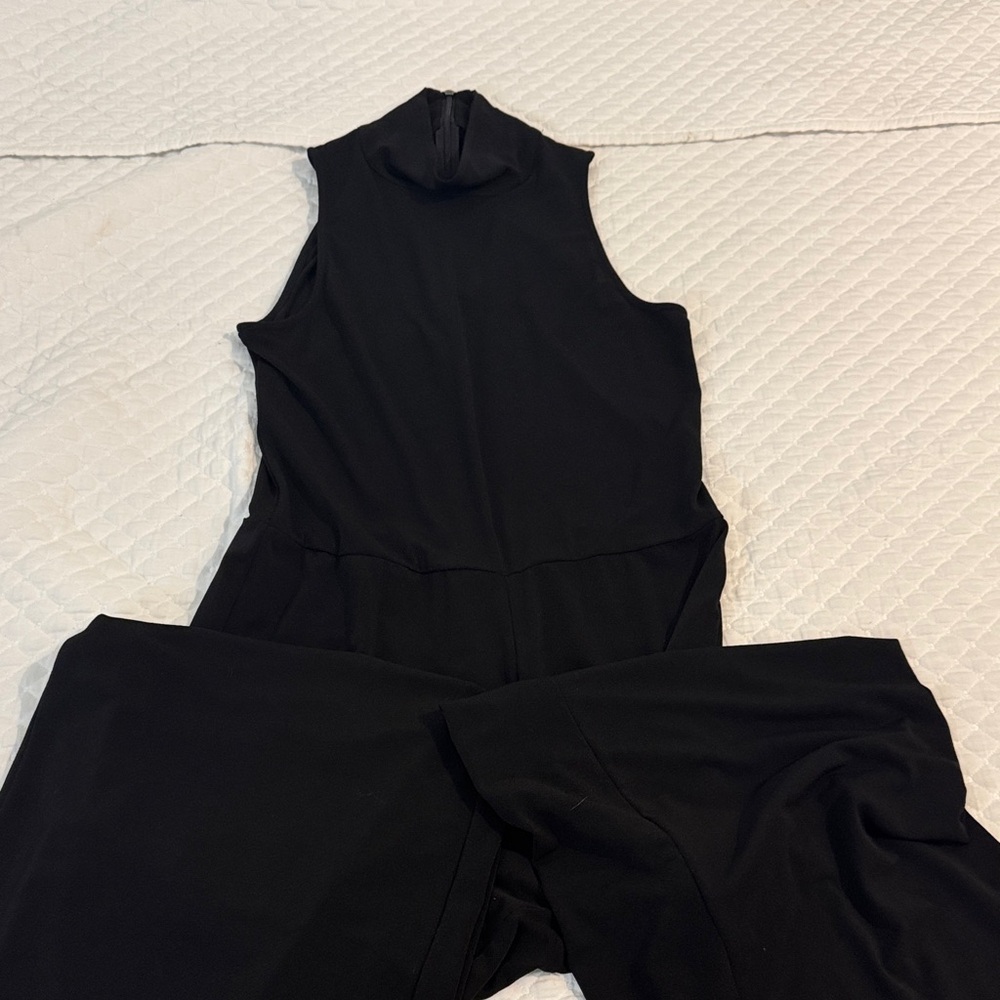 Lauran by Ralph Lauren Sleeveless Black High-Neck Women’s Jumpsuit